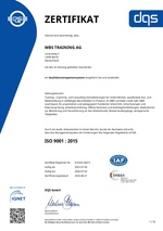 DQS Qualitätsmanagement  ISO 9001:2015